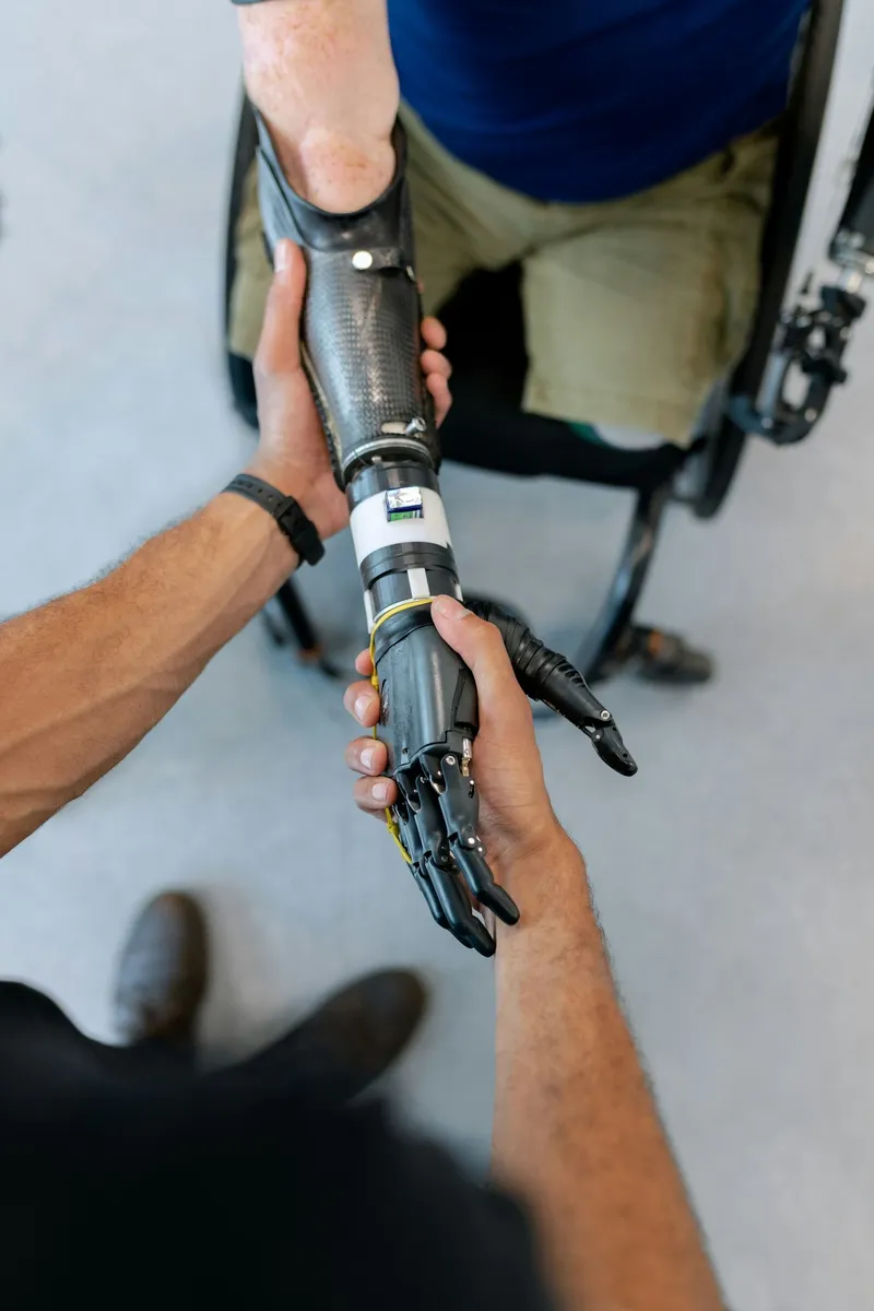 Patient feeling empowered with the tools and support for lifelong functional independence